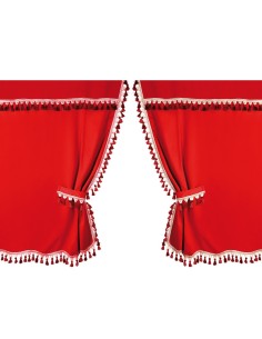 TENDE CENTRALI OSCURANTI ROSSE PER CABINA ALTA