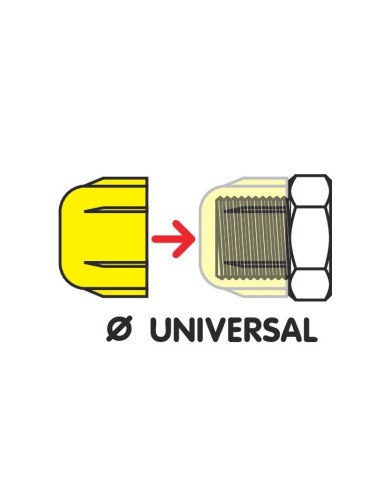 SET 10 PZ.COPRI-COLONNETTE SEMIRIMORCHIO