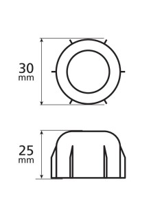 SET 60 PZ.COPRI-COLONNETTE SEMIRIMORCHIO 2