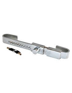 ZANNA 3--GANASCIA IN ACCIAIO INOX PER PORTE POST.S