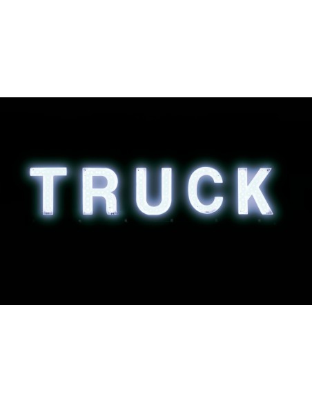 -LETTERA ADESIVA --A-- 24V LED BIANCHI-