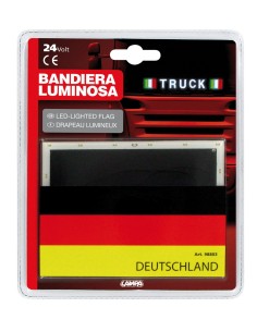 BANDIERA TEDESCA A LED 24V 2