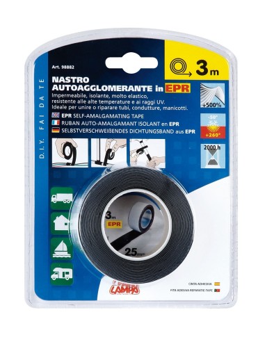 NASTRO AUTO-AGGLOMERANTE 2,5CM X 3 MT