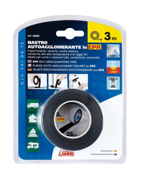 NASTRO AUTO-AGGLOMERANTE 2,5CM X 3 MT