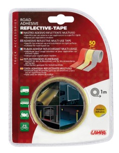 NASTRO RIFLETTENTE GIALLO 1M X 5CM 2