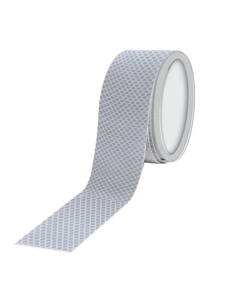 NASTRO RIFLETTENTE BIANCO 1M X 5CM