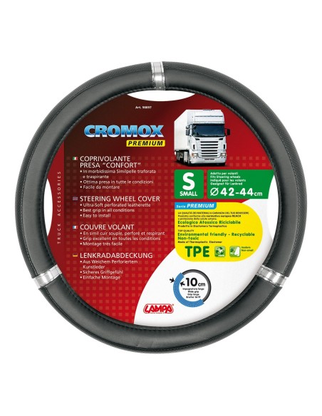 -COPRIVOLANTE --CROMOX-- PREMIUM --S-- 42-44 CM-