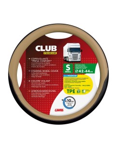 -COPRIVOLANTE --CLUB-- PREMIUM NERO+BEIGE --S-- 42