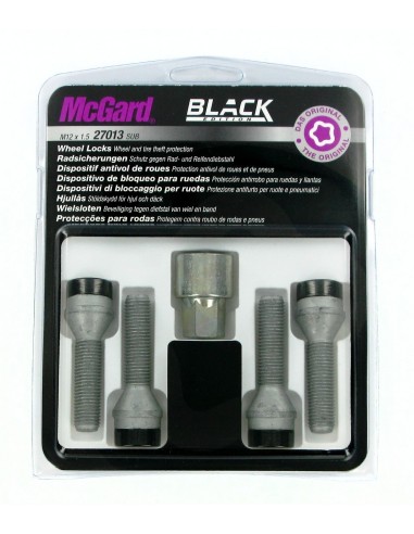 BULLONI ANTIF.MCGARD M12X1,5 BLACK EDITION