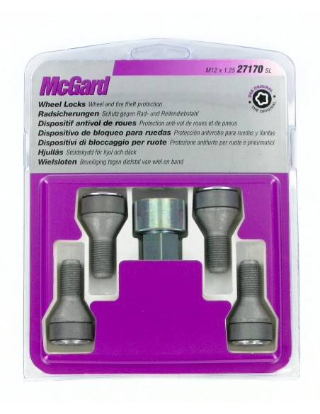 BULLONI ANTIF.MCGARD M12X1,25 ULTRA LIGHT