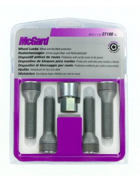BULLONI ANTIF.MCGARD M12X1,25 ULTRA LIGHT