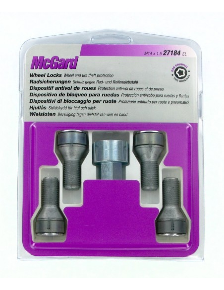 BULLONI ANTIF.MCGARD M14X1,5 ULTRA LIGHT