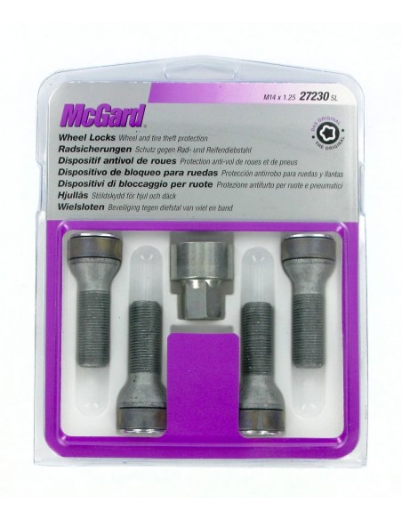 BULLONI ANTIF.MCGARD M14X1,25 ULTRA LIGHT