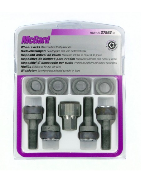 BULLONI ANTIF.MCGARD M12X1,25 ULTRA LIGHT
