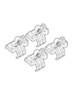 KIT ATTACCHI FORD FIESTA 3D 11/02 in poi 08/08