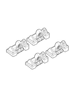 KIT ATT.REN. CLIO 5D 3/98 in poi 9/05-STORIA5D 10/05 LAGU