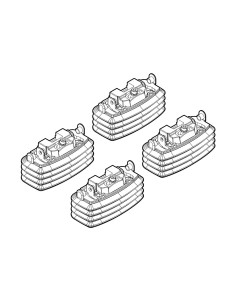 KIT ATTACCHI MERCEDES CLASSE E (W211) 03/02 in poi 02/09