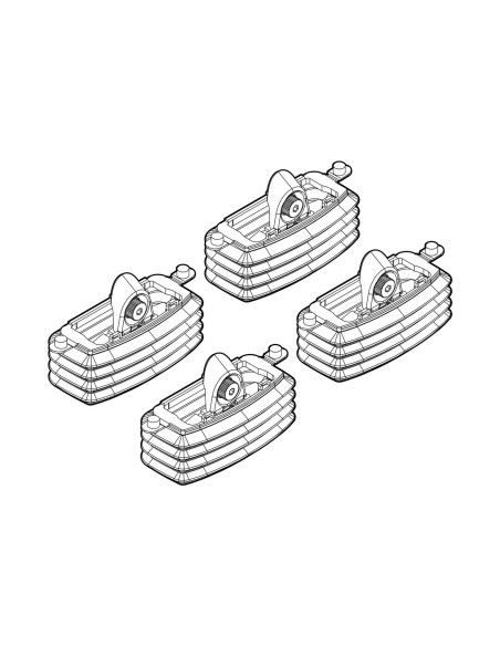 KIT ATTACCHI FIAT IDEA 1/04 in poi  LANCIA MUSA 9/04 in poi