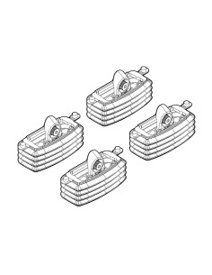 KIT ATTACCHI SEAT LEON 3/5D 3/00 in poi 8/05, TOLEDO 3/5D