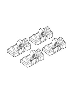 KIT ATTACCHI MAZDA 2 (NO RAILING) 05/03 in poi 09/07