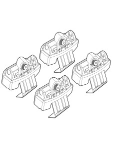 KIT ATTACCHI VW POLO 5P 09/09 in poi