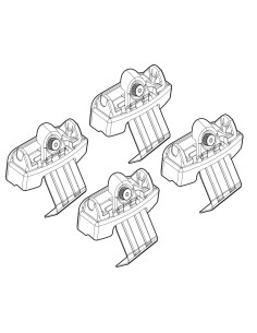 KIT ATTACCHI VW GOLF 5P VII 11/12 in poi