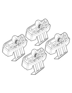 KIT ATTACCHI SEAT IBIZA 5P 06/08 in poi