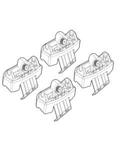 KIT ATTACCHI FIAT FREEMONT (NO RAILING) 11 in poi