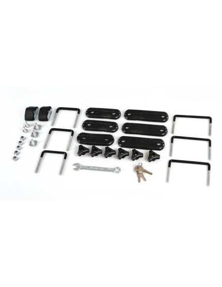 -PORTABICICLETTA --BIKE-ONE-- ACCIAIO-SILVER-