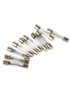 CARTELLA FUSIBILI VETRO 10PZ. 70062 LAMPA