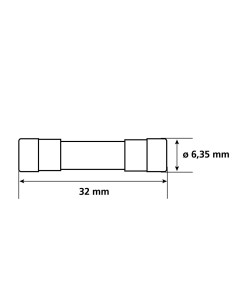 CARTELLA FUSIBILI VETRO 10PZ. 70062 LAMPA 2