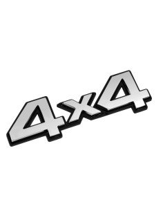 SIGLA-EMBLEMA ADESIVO CROMATO 4X4 07206 LAMPA