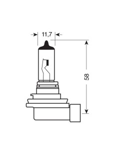 COPPIA LAMPADINA H8 BLU-XE 12V.35W PGJ19-1 57942 LAMPA 2
