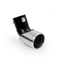 CODINO TERMINALE MARMITTA TS-61 ACCIAIO INOX REGOLABILE DIAM.37-49MM 60045 LAMPA