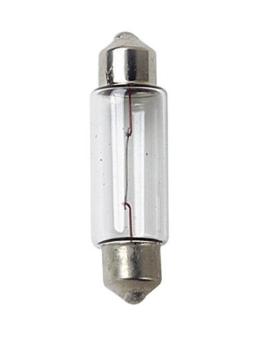 SET 10 LAMPADINE TUBOL.C5W 11X35MM 12V. 5W, SCATOLA 58114 LAMPA