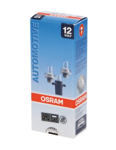 LAMPADINA 12V 1,5W ORIGINAL LINE BX8,4D SFUSA BASE