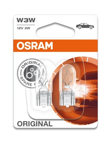 CP.LAMPADE W3W 12V ORIGINAL LINE W2,1X9,5D BLISTER