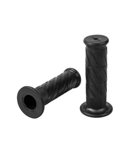 COPPIA MANOPOLE ROAD GRIP NERE 90308 LAMPA