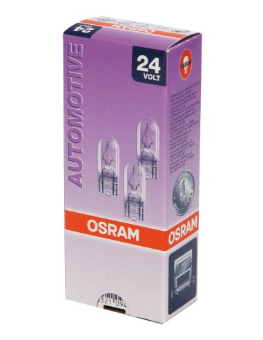 LAMPADINA W3W 24V 3W ORIGINAL LINE W2,1X9,5D SFUSA