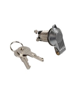 Interruttore a chiave con protezione - 12/24V - 10A 2