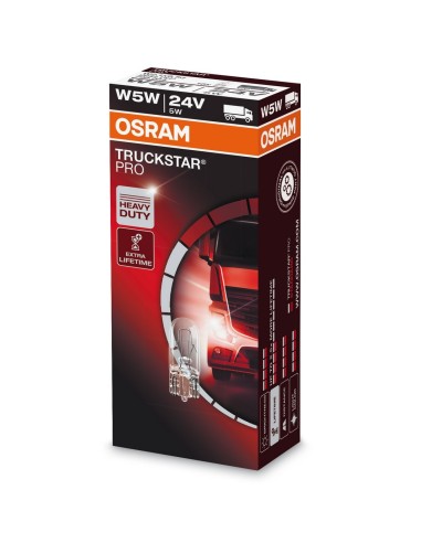 LAMPADINA W5W 24V 5W TRUCKSTAR PRO W2,1X9,5D SFUSA