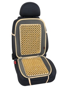 Evoluzione, schienale in palline di legno - Avorio