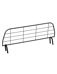 GRIGLIA DIVISORIA IN METALLO CM.34X109. SI FISSA SULLO SCHIENALE POSTERIORE SENZA PRATICARE ALCUN FORO E SI RIMUOVE IN POCHI SE