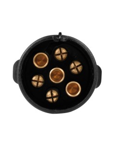 SPINOTTO 7 POLI CON FERMACAVO A CHIUSURA AUTOBLOCCANTE 38980 LAMPA 2