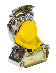 GIUNTO DI SEMI ACCOPPIAMENTO GIALLO CON VALVOLA 98099 LAMPA