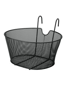 CESTINO RETE ANTERIORE OVALE NERO 94531 LAMPA