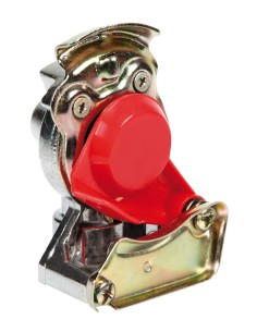 GIUNTO DI SEMI ACCOPPIAMENTO ROSSO CON VALVOLA 98100 LAMPA