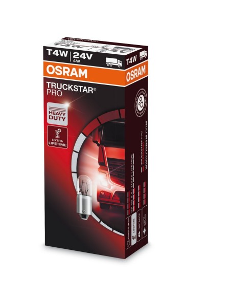 LAMPADINA T4W 24V 4W TRUCKSTAR PRO BA9S SFUSA