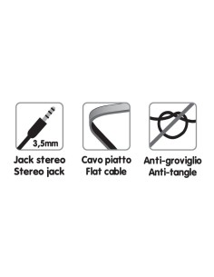 PHIXIA CAVO AUX-AUTORADIO 120CM 38900 LAMPA 2