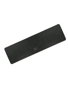 TAPPETO POSTERIORE MAXI IN PVC NERO (CON PONTE) 26517 LAMPA